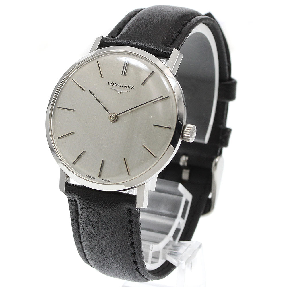 LONGINES cal.6902 Silver Dial Hand Winding Men's Watch_947627