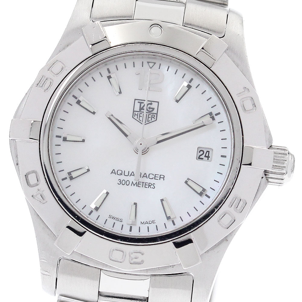 TAG HEUER Aqua racer WAF1414 Shell dial White shell Dial Quartz Ladies Watch_947743