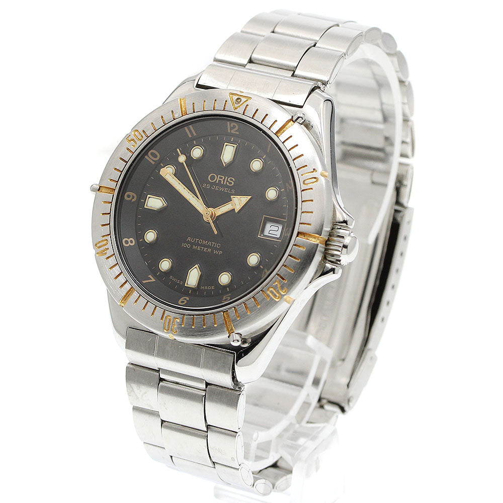 ORIS Classic sports diver 7401 Date black Dial Automatic Men's Watch_947829