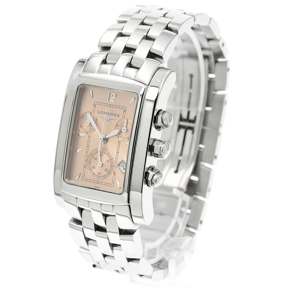 LONGINES Dolce Vita L5.656.4 Chronograph Brown Dial Quartz Men's Watch_947858