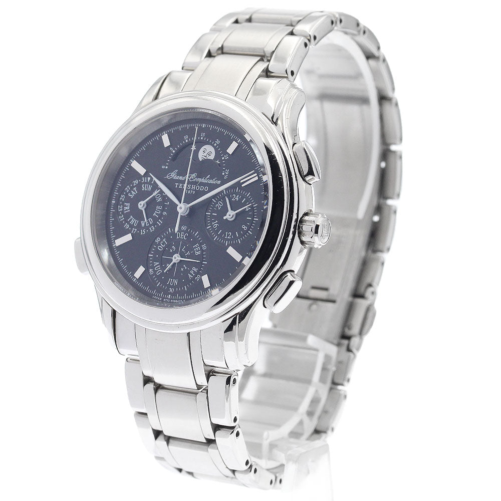 TENSHODO Grand complication 6770-T003702 Moon phase Quartz Men's Watch_947897