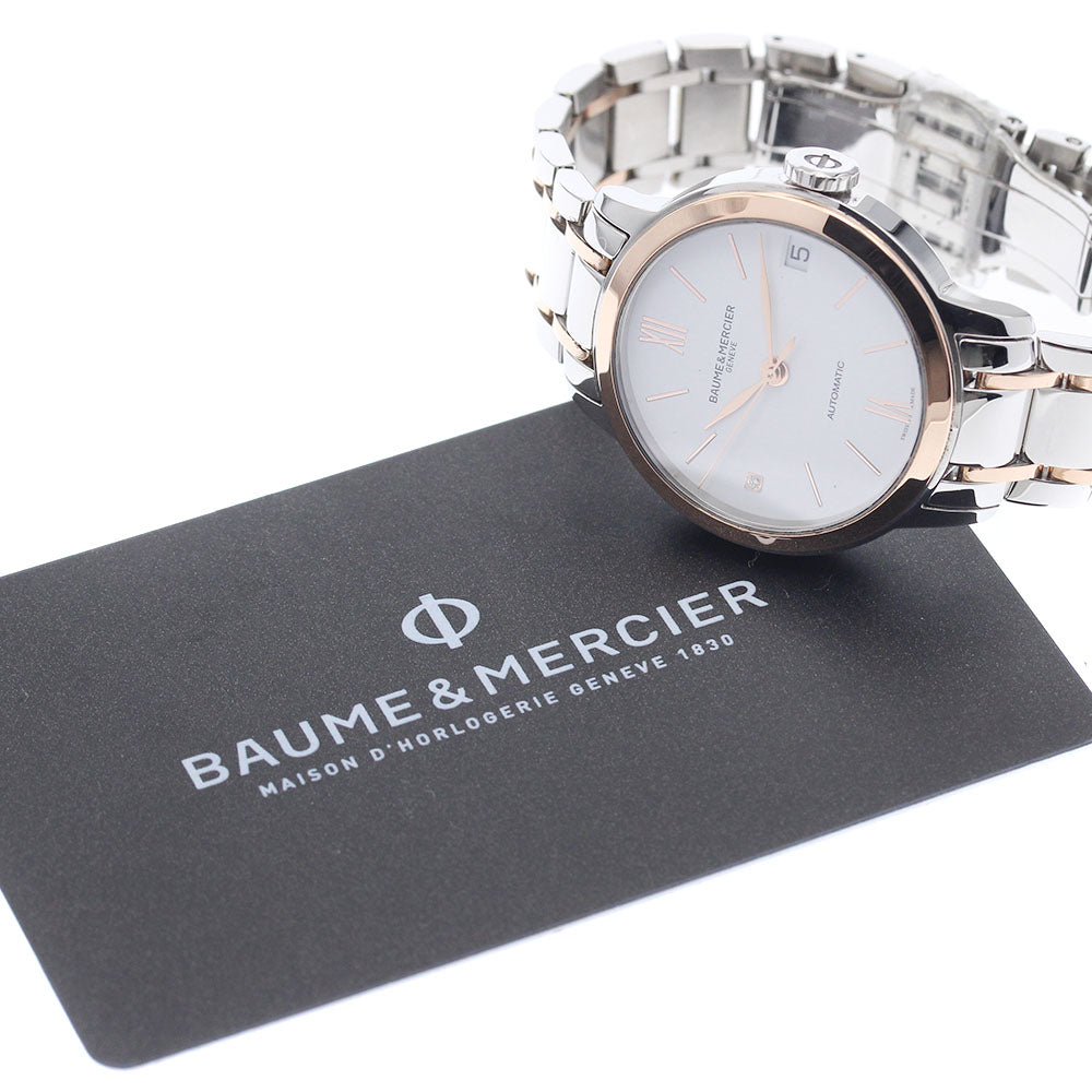 Baume & Mercier Classima M0A10457 Date 1P diamond Automatic Ladies Watch_948020