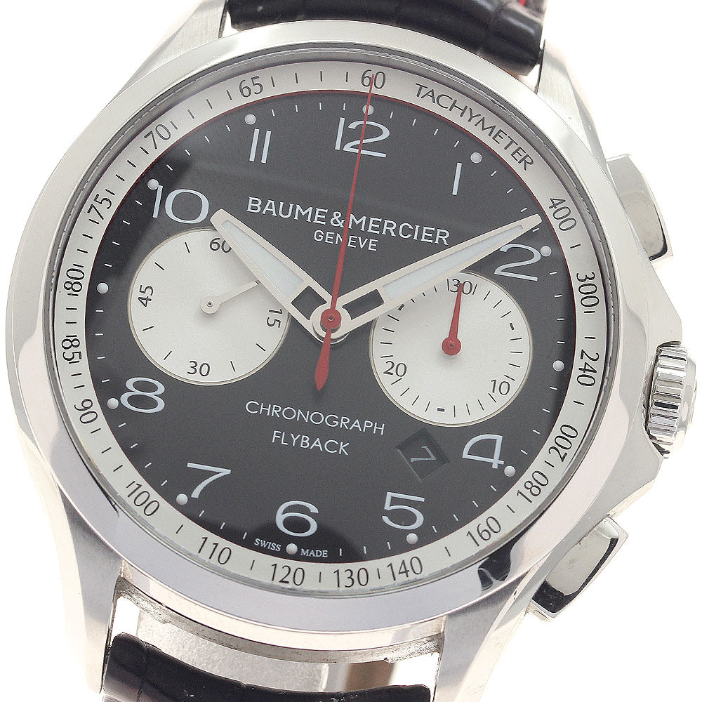 Baume & Mercier Clifton Racing M0A10369 Chronograph Date Black / Silver Dial Automatic Men's Watch_948024