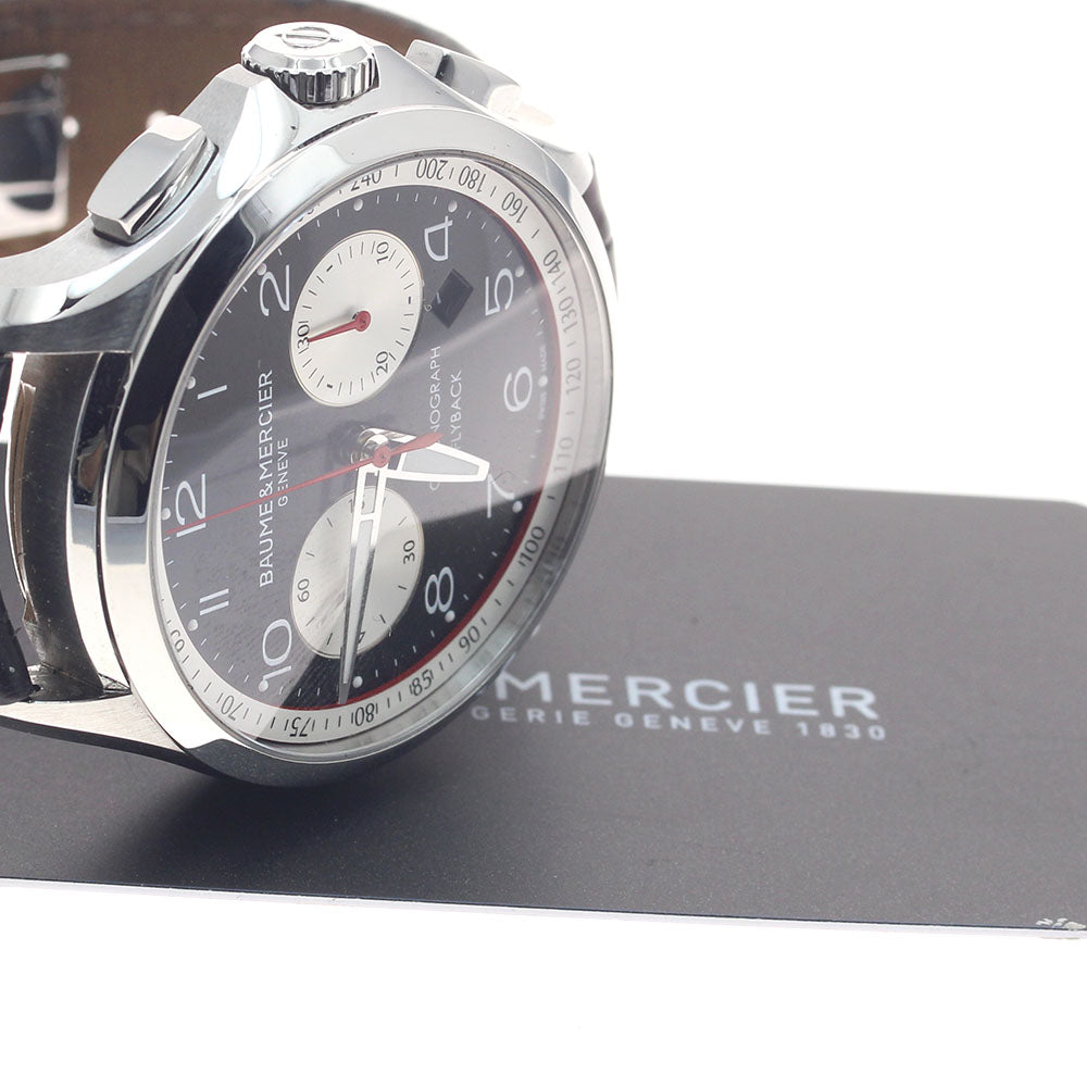 Baume & Mercier Clifton Racing M0A10369 Chronograph Date Black / Silver Dial Automatic Men's Watch_948024