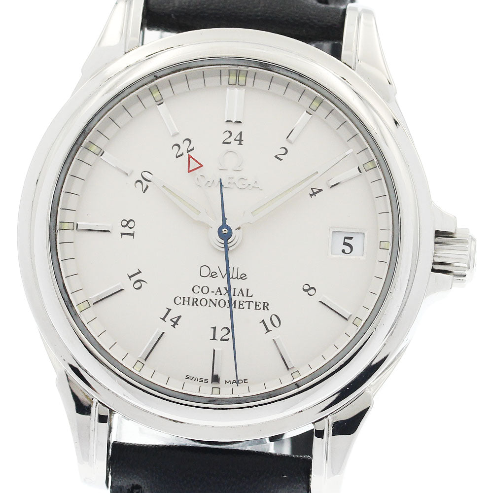 OMEGA De Ville Coaxial 4862.31.32 GMT Silver Dial Automatic Men's Watch_948038