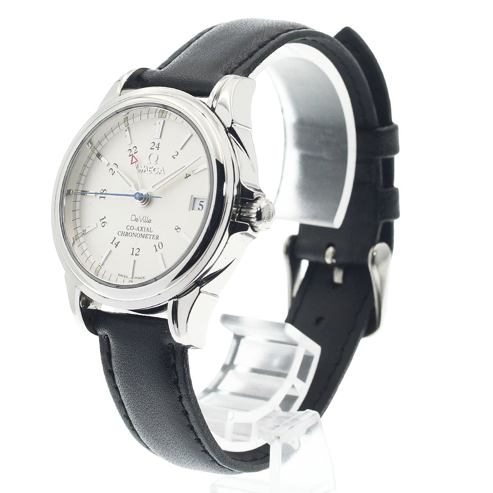 OMEGA De Ville Coaxial 4862.31.32 GMT Silver Dial Automatic Men's Watch_948038