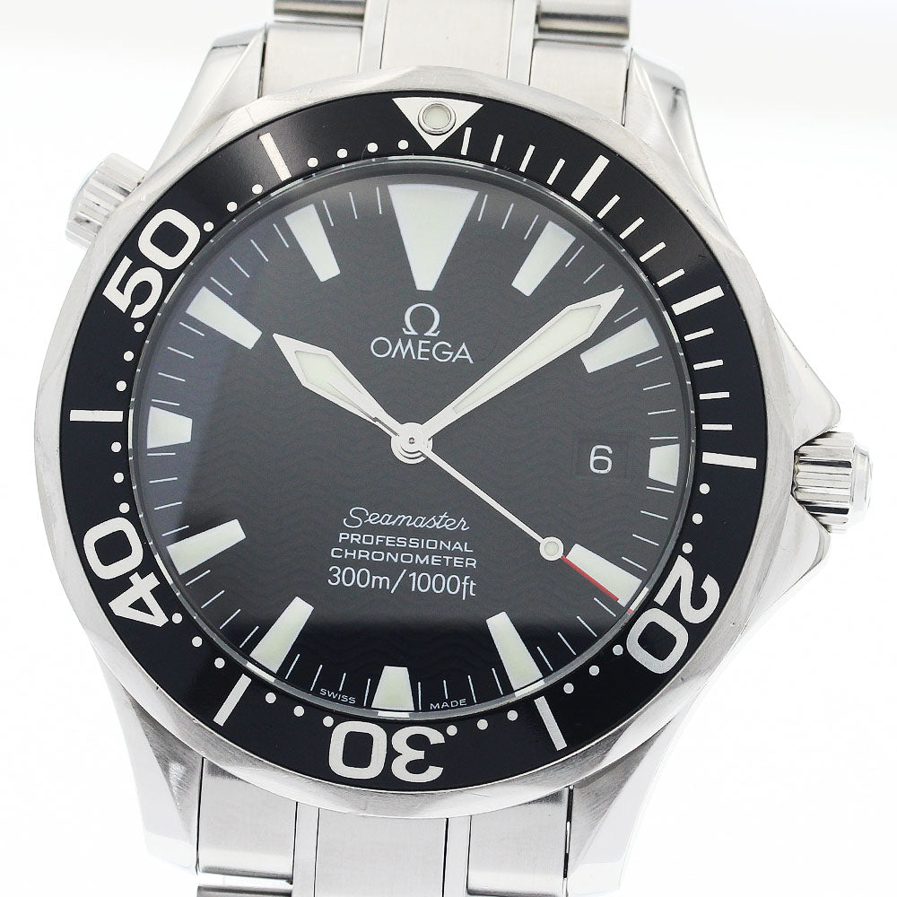 OMEGA Seamaster300 2254.50 Date Black Dial Automatic Men's Watch_948042