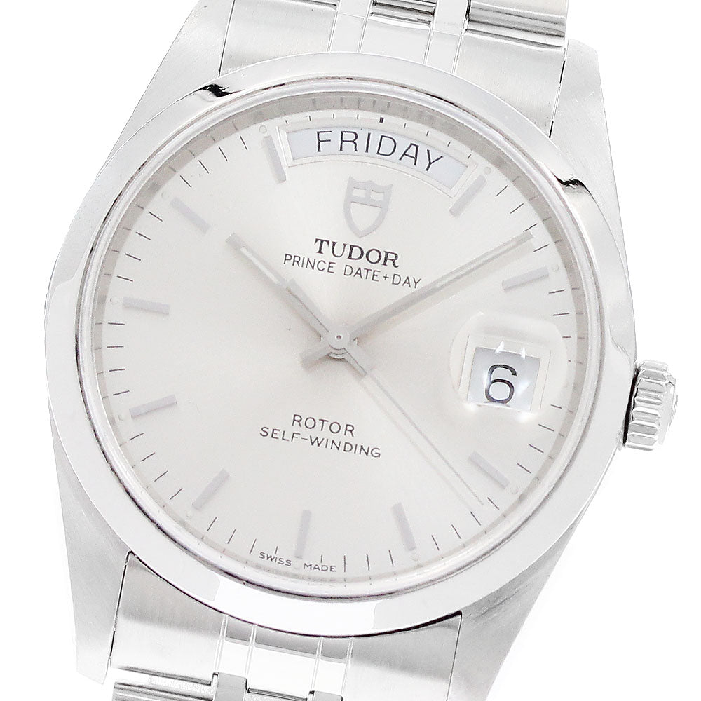 TUDOR Prince Date Day 76200 Silver Dial Automatic Men's Watch_948044