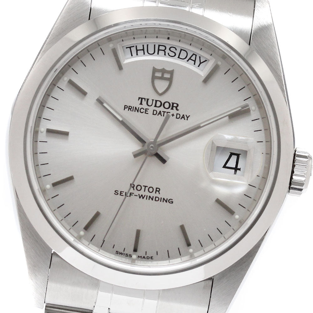 TUDOR Prince Date Day 76200 Silver Dial Automatic Men's Watch_948061