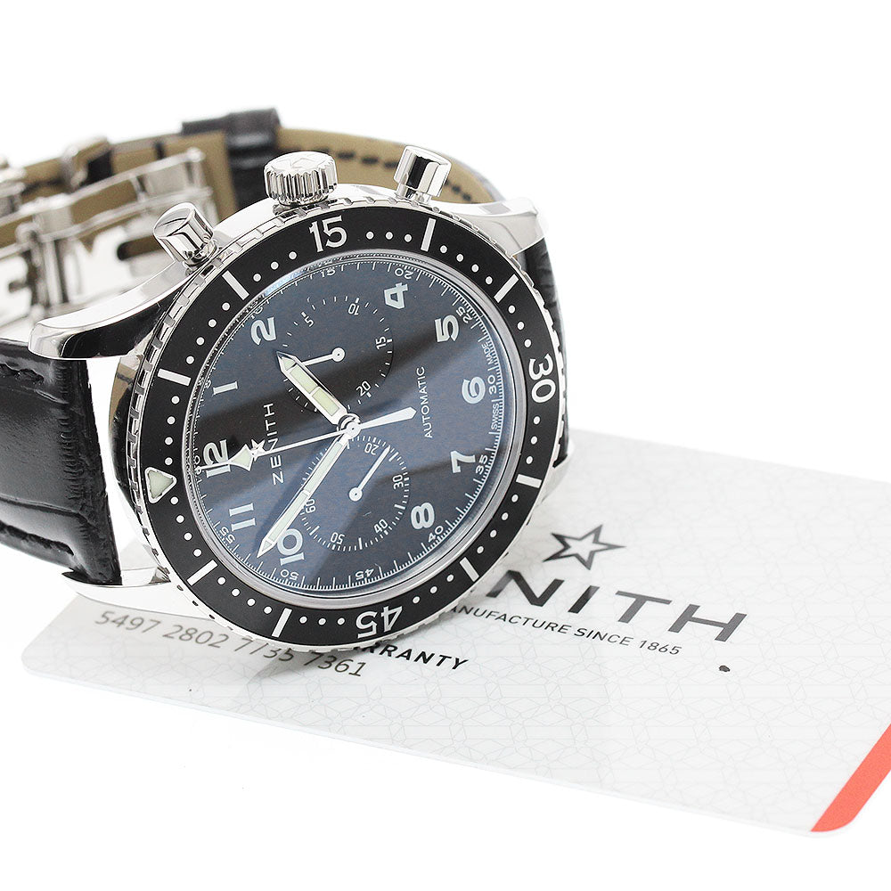 ZENITH Heritage Chronometro TIPO CP-2 03.2240.4069/21.C774 1000 world limited black Dial Automatic Men's Watch_948077