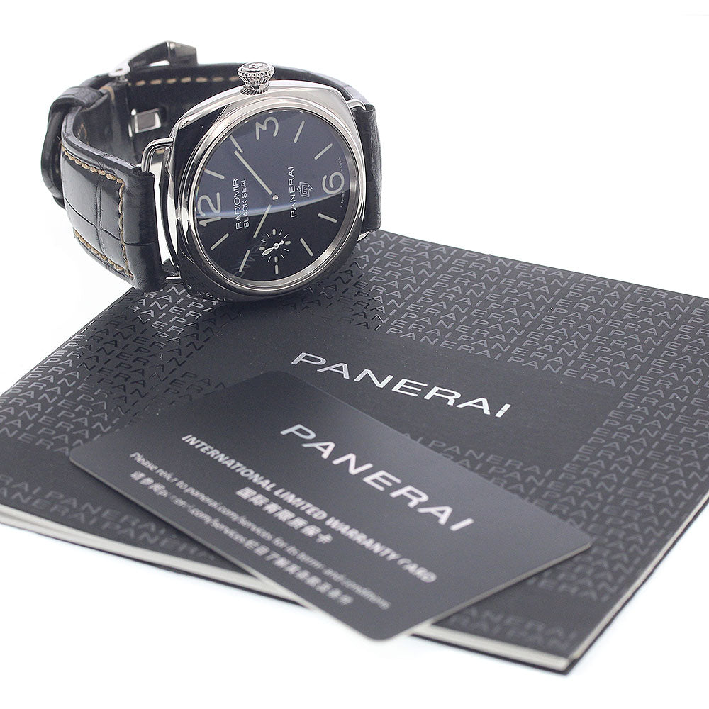 PANERAI Radiomir Black Seal PAM00754 Small seconds black Dial Hand Winding Men's Watch_948090