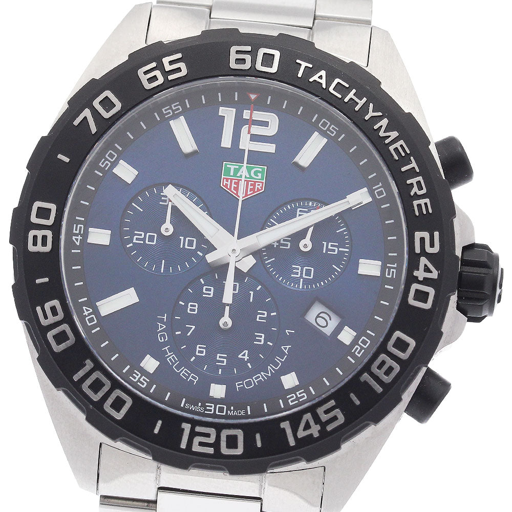 TAG HEUER Formula 1 CAZ101AV Chronograph blue Dial Quartz Men's Watch_948098