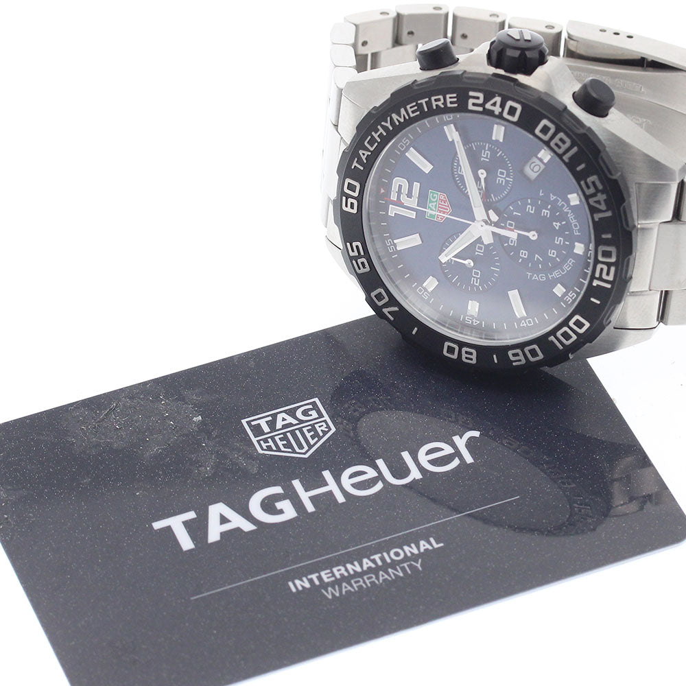 TAG HEUER Formula 1 CAZ101AV Chronograph blue Dial Quartz Men's Watch_948098