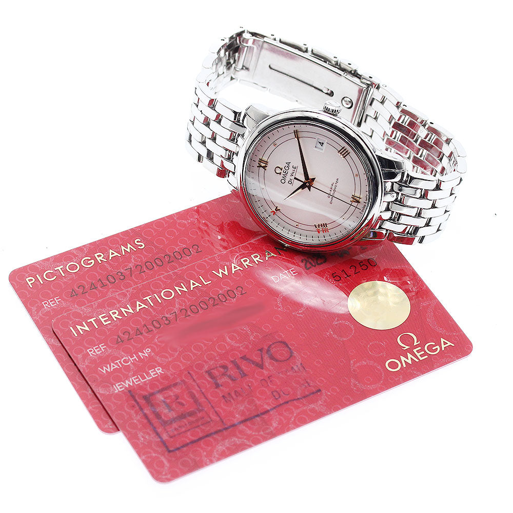 OMEGA De Ville Prestige 424.10.37.20.02.002 Coaxial Automatic Men's Watch_948214