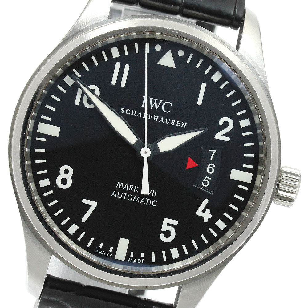 IWC SCHAFFHAUSEN Pilot watch mark XVII IW326501 Date black Dial Automatic Men's Watch_948219