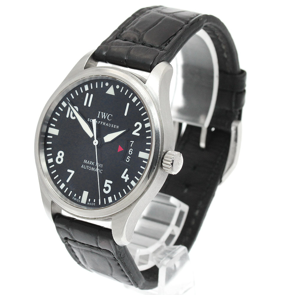 IWC SCHAFFHAUSEN Pilot watch mark XVII IW326501 Date black Dial Automatic Men's Watch_948219