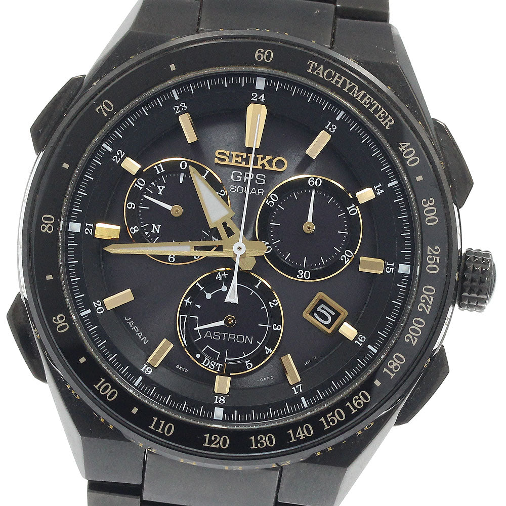 SEIKO Astron SBXB131/8X82-0AR0-1 Date Solar Powered Radio Men's Watch_948266