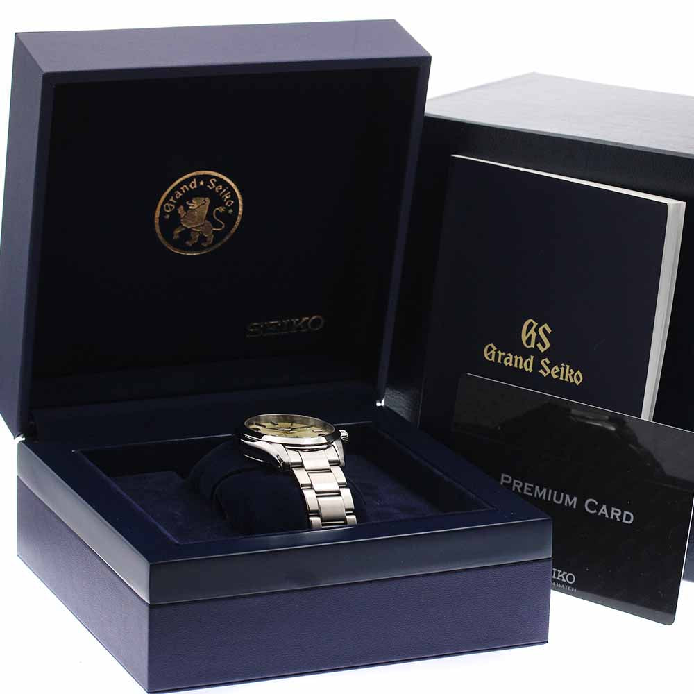 SEIKO Grand Seiko 9R65-0BH0/SBGA083 date Spring drive Men's Watch_948279