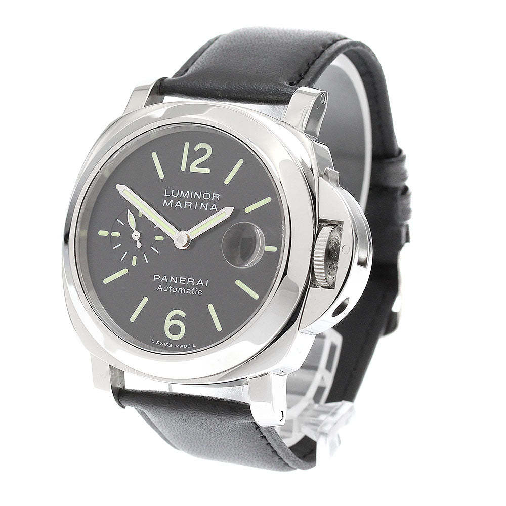 PANERAI Luminor Marina PAM00104 Small Second Date Automatic Men's Watch_948295