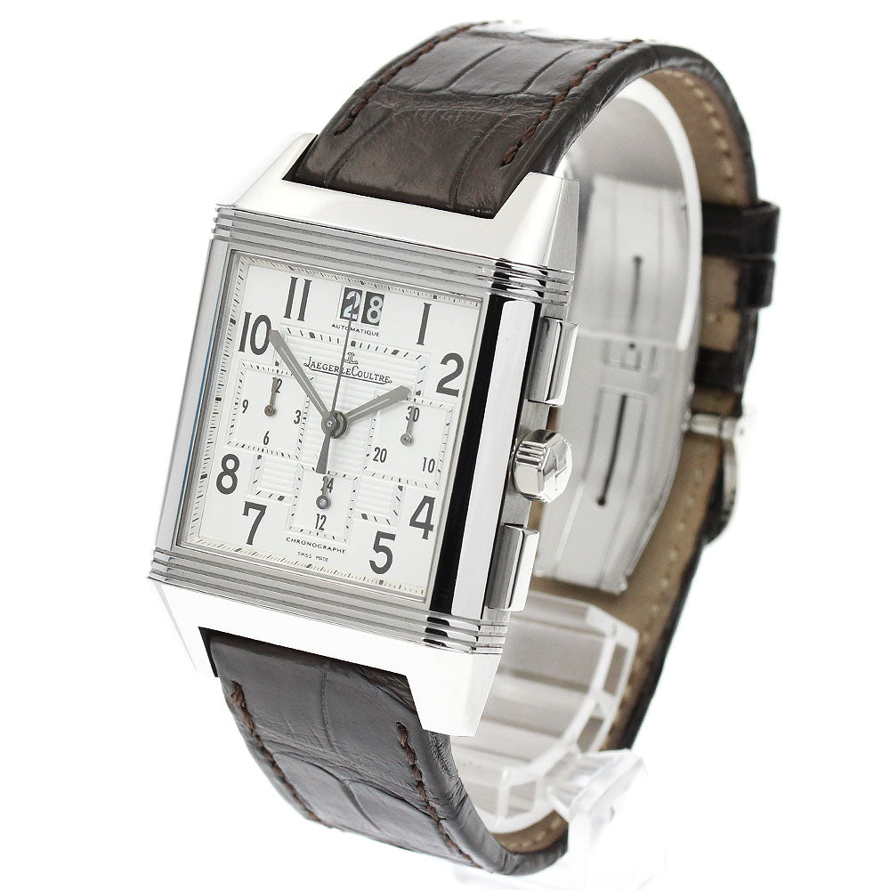 JAEGER-LECOULTRE Reverso Squadra 230.8.45 Chronograph Silver Dial Automatic Men's Watch_948300