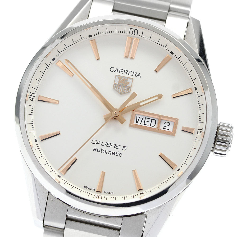 TAG HEUER Carrera Caliber 5 WAR201D-0 Day date Automatic Men's Watch_948309