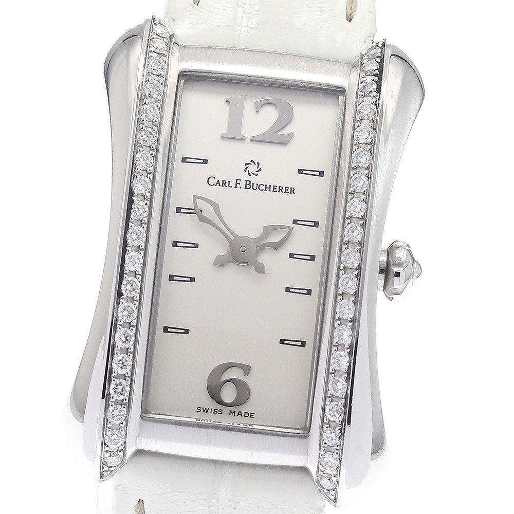 CARL F.BUCHERER Alaclea 10701.08 Silver Dial Quartz Ladies Watch_948322