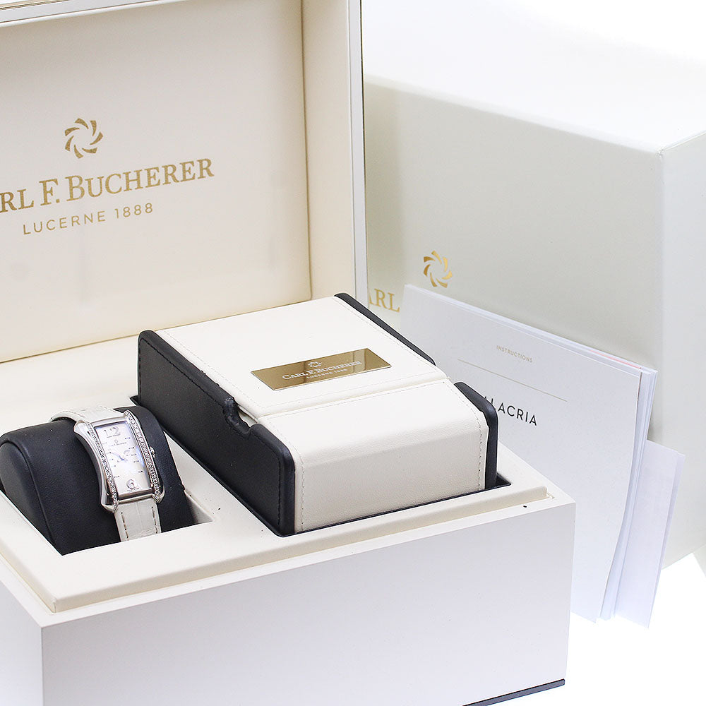 CARL F.BUCHERER Alaclea 10701.08 Silver Dial Quartz Ladies Watch_948322