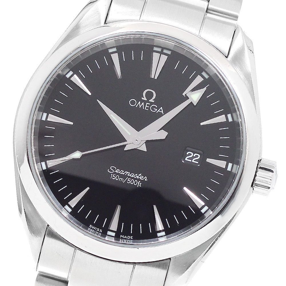 OMEGA Seamaster Aqua Terra 2517.50 Date black Dial Quartz Men's Watch_948326