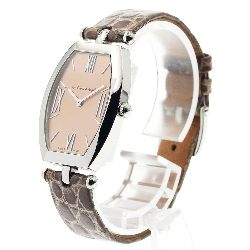 Van Cleef & Arpels Team Members Tribute House 100th Anniversary 5363106 Orange Dial Quartz Ladies Watch_948331
