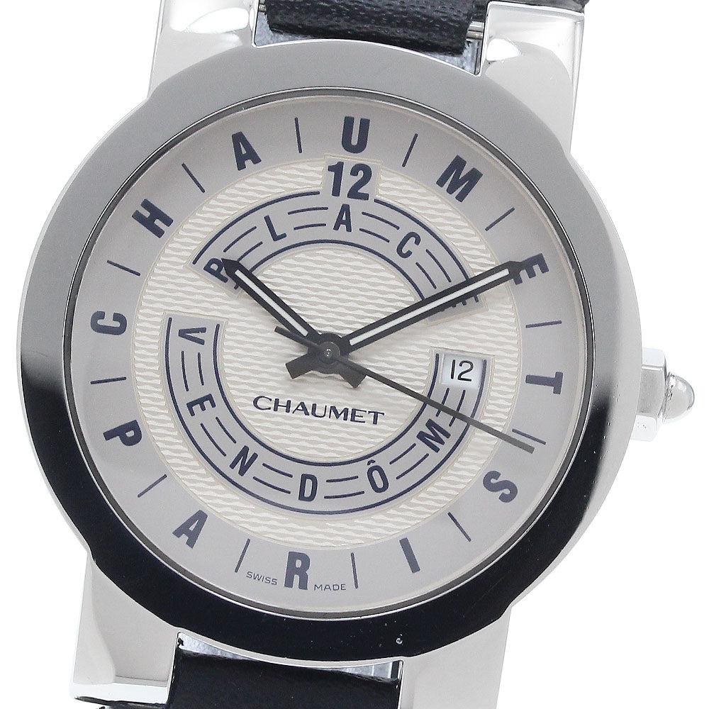 Chaumet Vendome Date Silver Dial Quartz Boy's Watch_948337