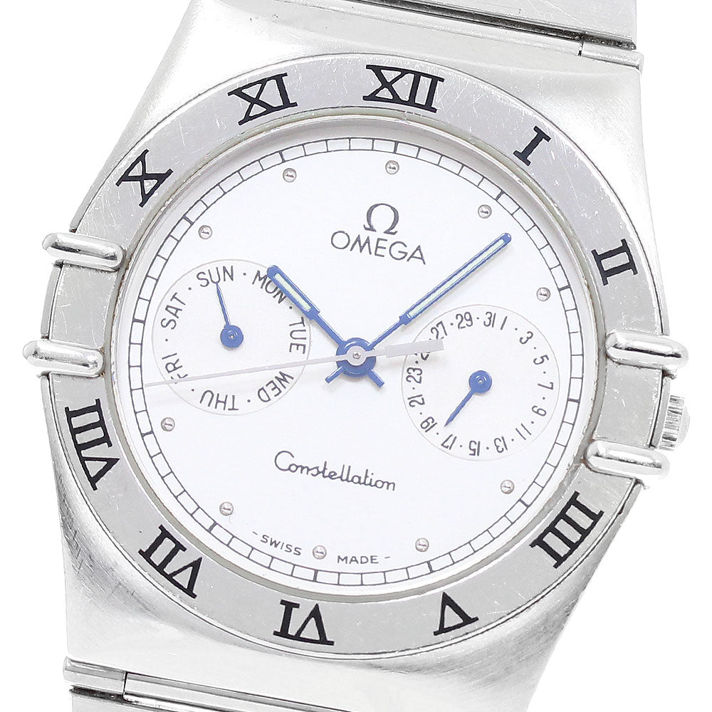 OMEGA Constellation Day date Silver Dial Quartz Men's Watch_948339