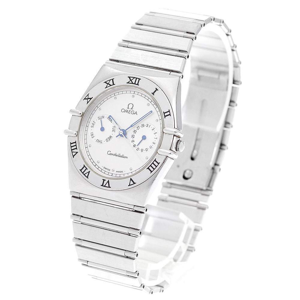 OMEGA Constellation Day date Silver Dial Quartz Men's Watch_948339