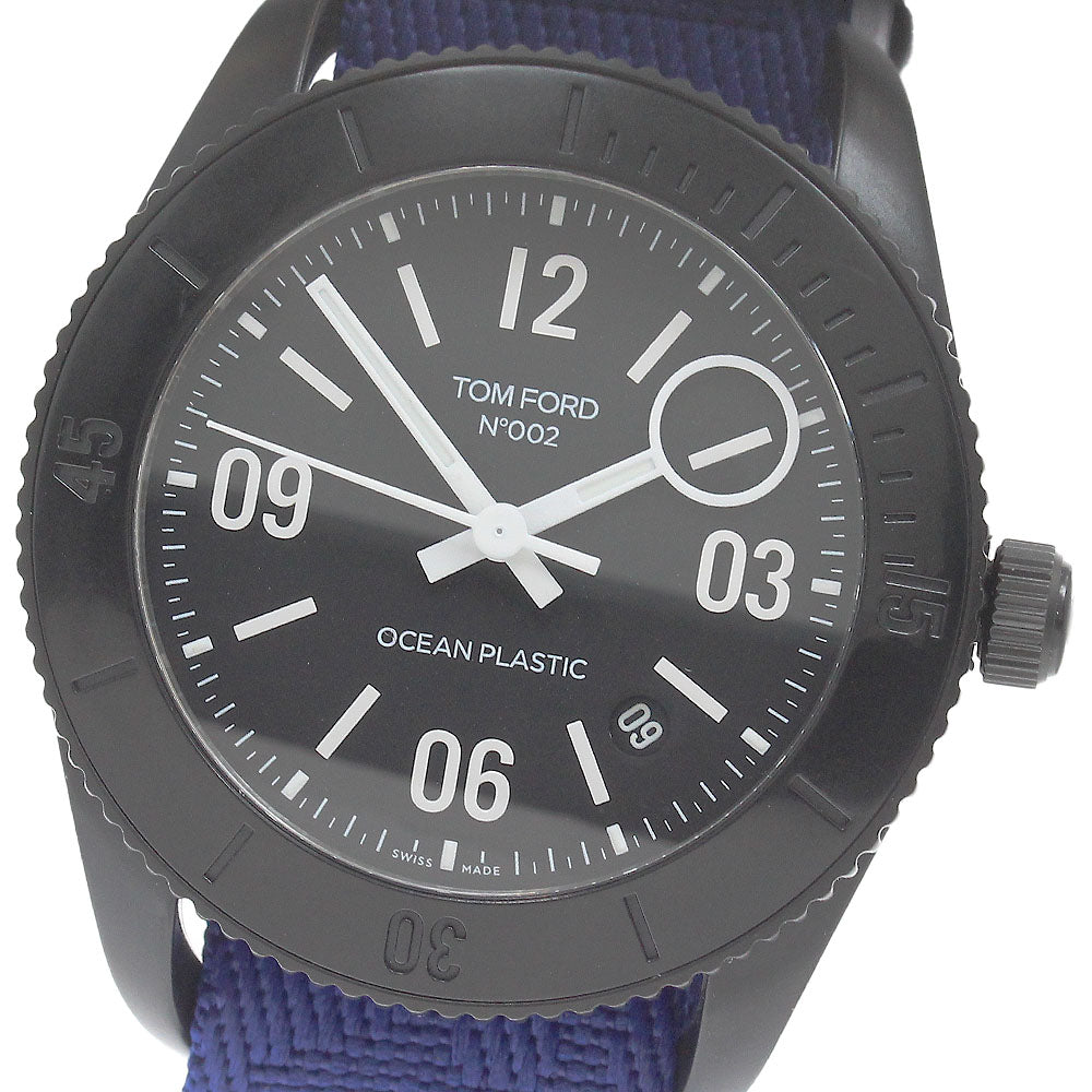 TOM FORD No.002 Ocean Plastic Sports TFT002027 Date Automatic Men's Watch_948354