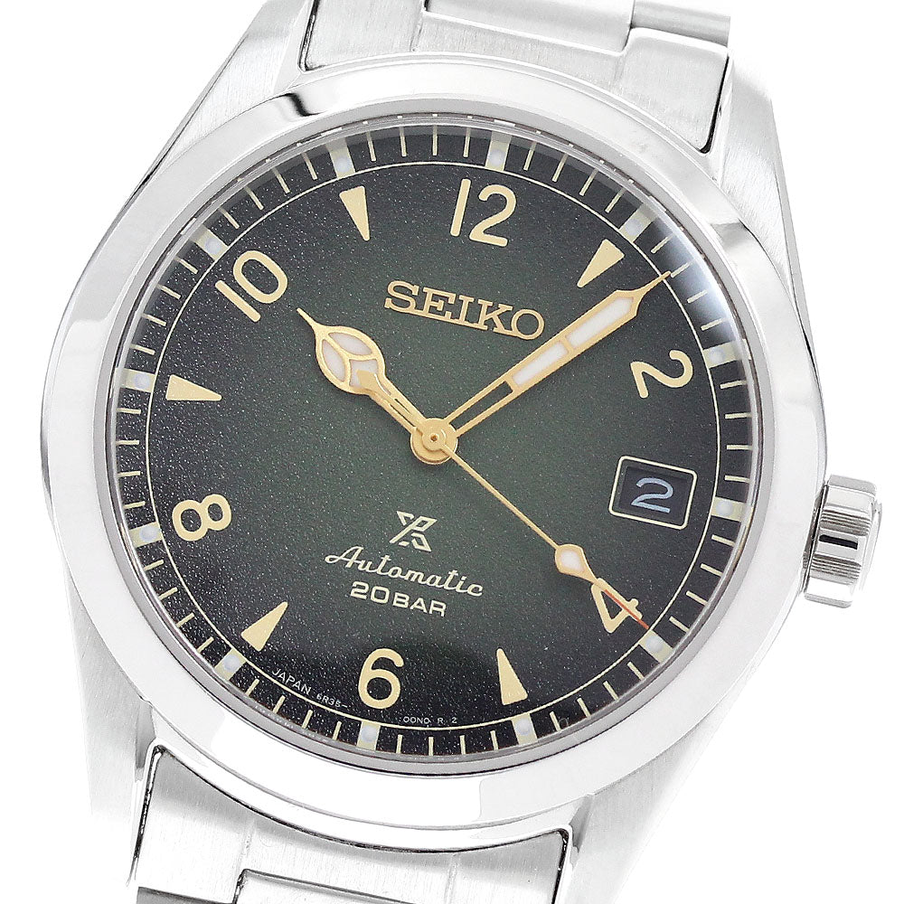 SEIKO Prospex Alpinist SBDC115/6R35-01B0 green Dial Automatic Men's Watch_948368