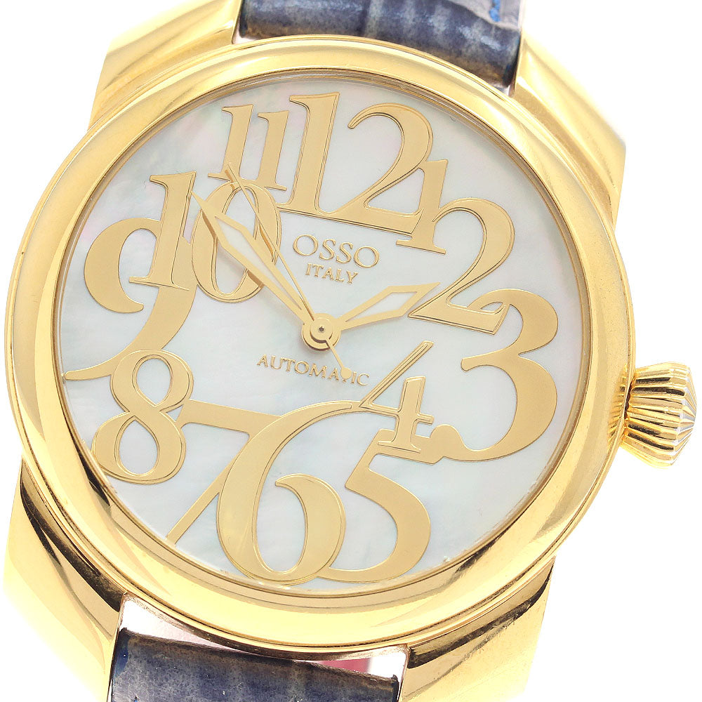 OSSO ITALY Angela YGS01 White shell Dial Automatic Ladies Watch_948388