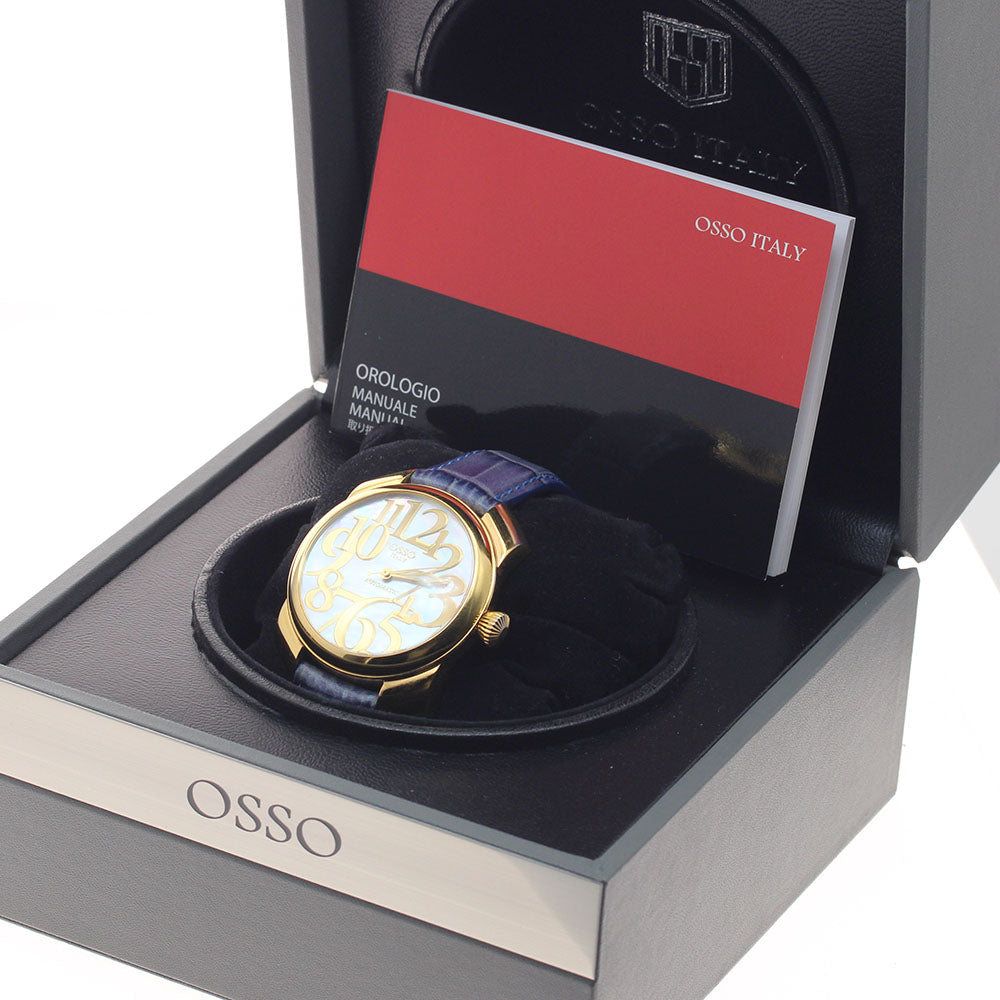 OSSO ITALY Angela YGS01 White shell Dial Automatic Ladies Watch_948388