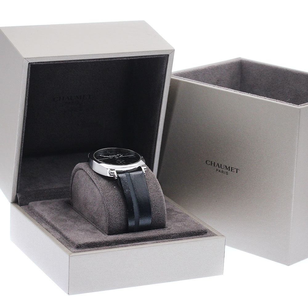 Chaumet Dandy W11270-26A Date black Dial Automatic Boy's Watch_948391