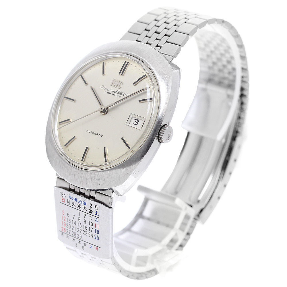 IWC SCHAFFHAUSEN Date Vintage Silver Dial Automatic Men's Watch_948400