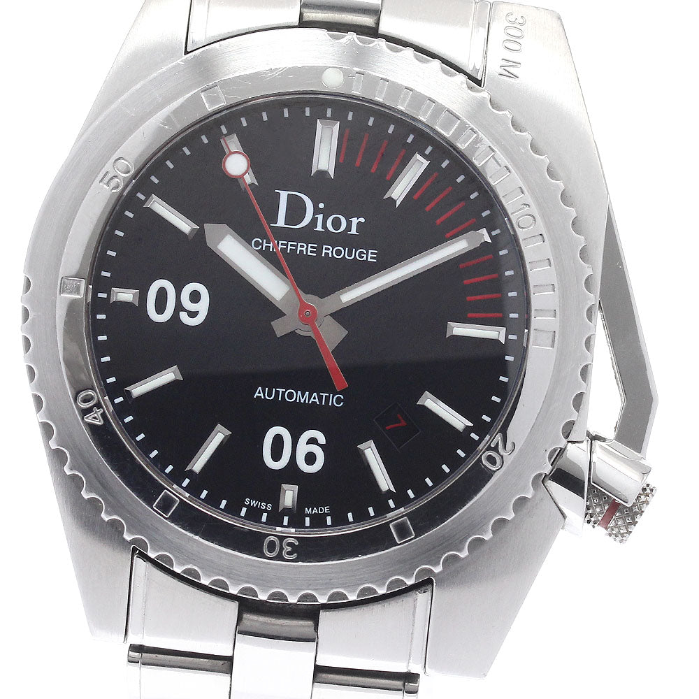 Dior Cyfuru Rouge CD085510/D01 Date black Dial Automatic Men's Watch_948401