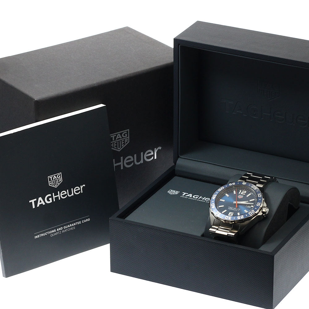 TAG HEUER Formula 1 WAZ1010 Date Blue Dial Quartz Men's Watch_948440