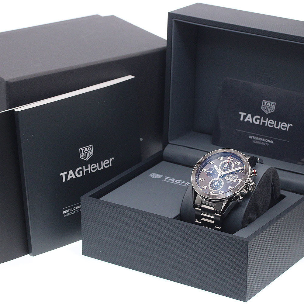 TAG HEUER Carrera CV2A1S Day-Date Chronograph Brown Dial Automatic Men's_948441