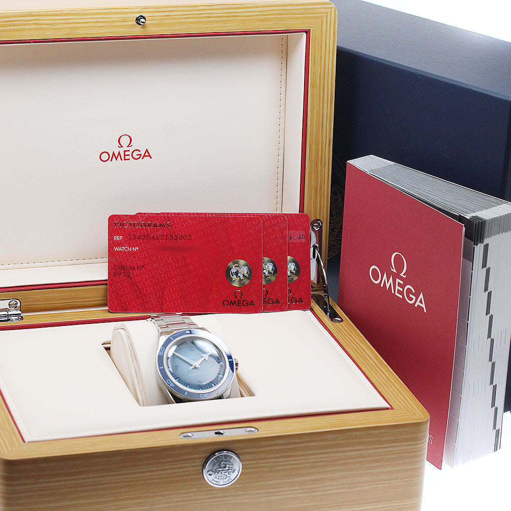 OMEGA Seamaster300 Summer Blue 234.30.41.21.03.002 Automatic Men's Watch_948450