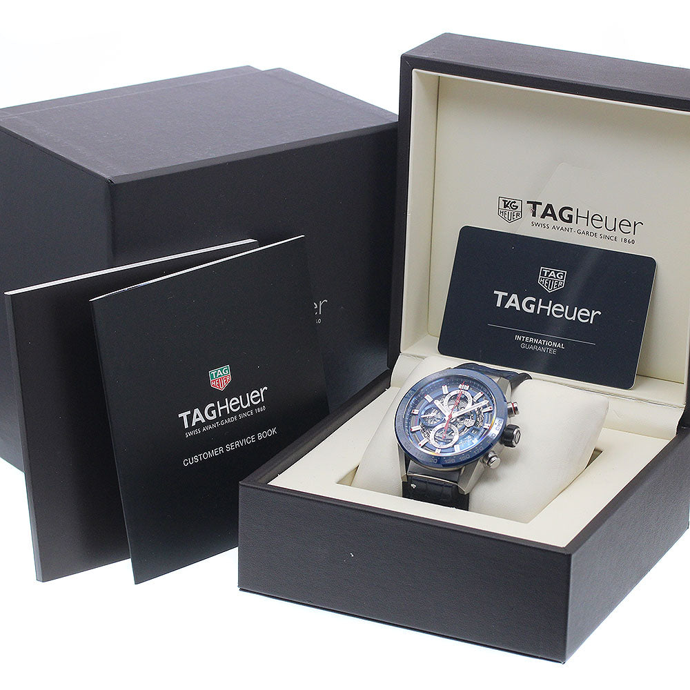 TAG HEUER Carrera Caliber Heuer 01 CAR201T.FC6406 Chronograph skeleton Dial Automatic Men's Watch_948497