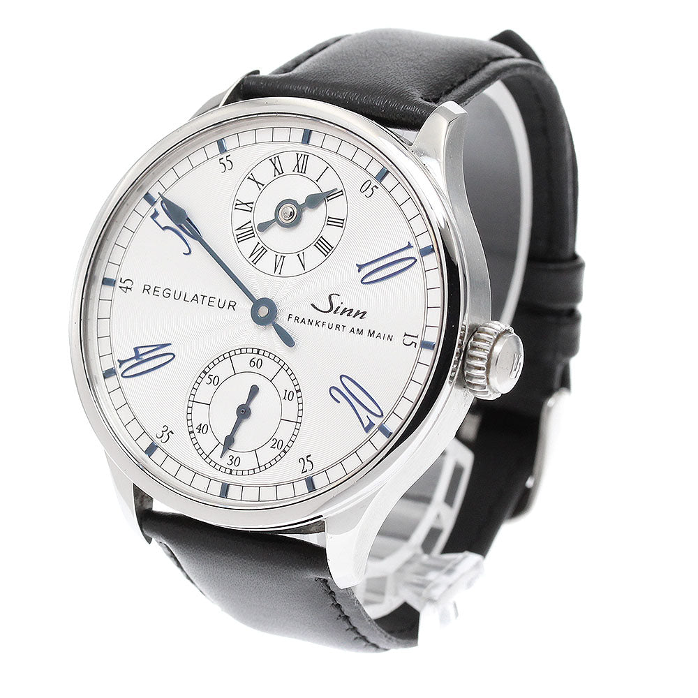 Sinn Regulator 6100 Small seconds Silver Dial Hand Winding Men's Watch_948513