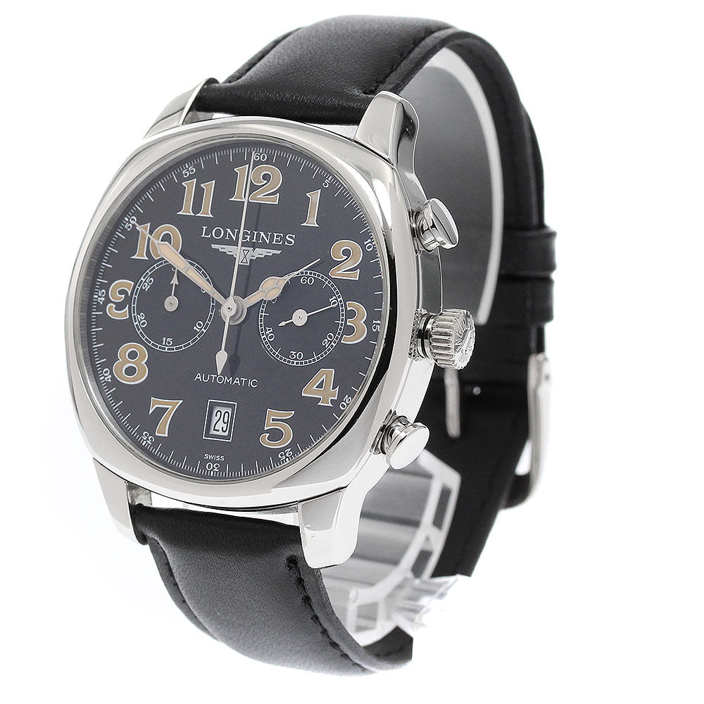 LONGINES Spirit chronograph L2.705.4 Date black Dial Automatic Men's_948533