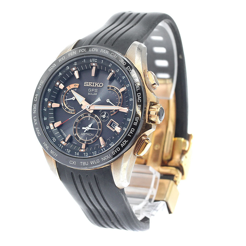 SEIKO Astron SBXB055/8X53-0AC0-2 GPS Solar Powered Radio Men's Watch_948540