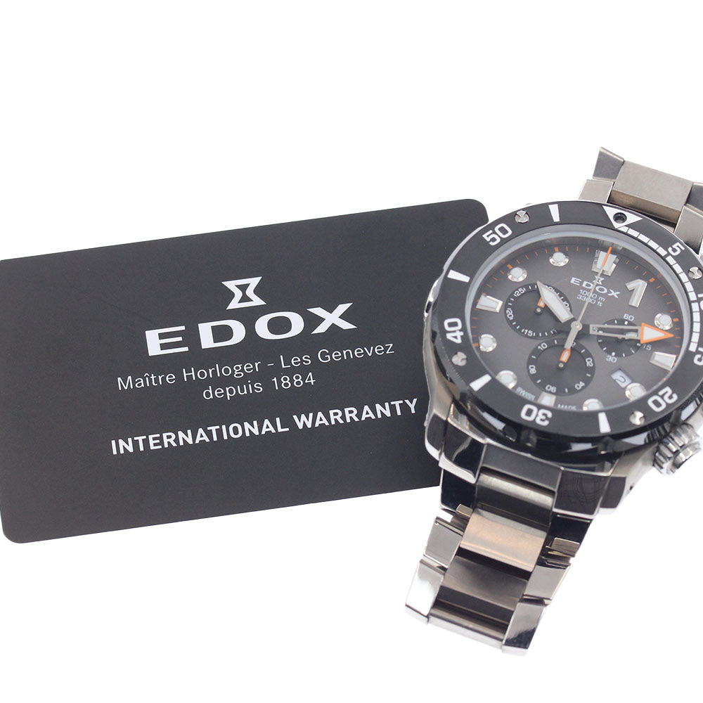 EDOX Chrono Offshore 1 10242 Date Chronograph gray Dial Quartz Men's_948592