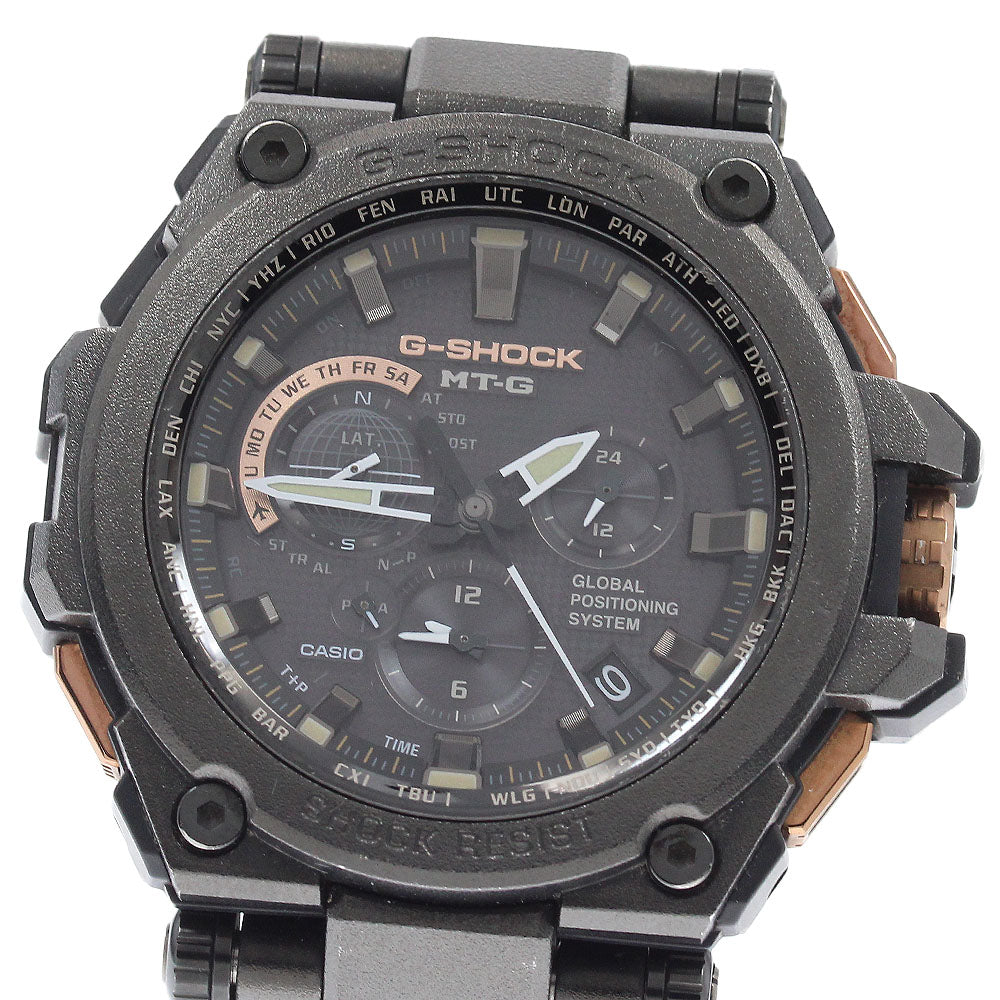 CASIO G-shock MTG-G1000RB-1AJF GPS Hybrid Solar Powered Radio Men's Watch_948594