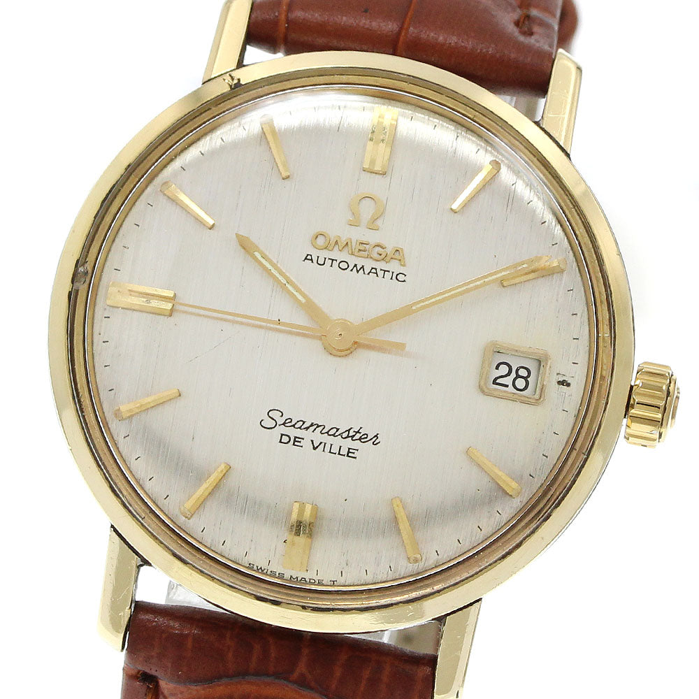 OMEGA Seamaster De Ville Date Vintage Silver Dial Automatic Men's Watch_948604