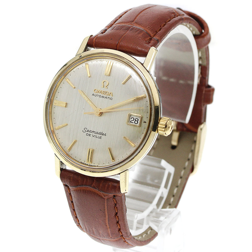 OMEGA Seamaster De Ville Date Vintage Silver Dial Automatic Men's Watch_948604